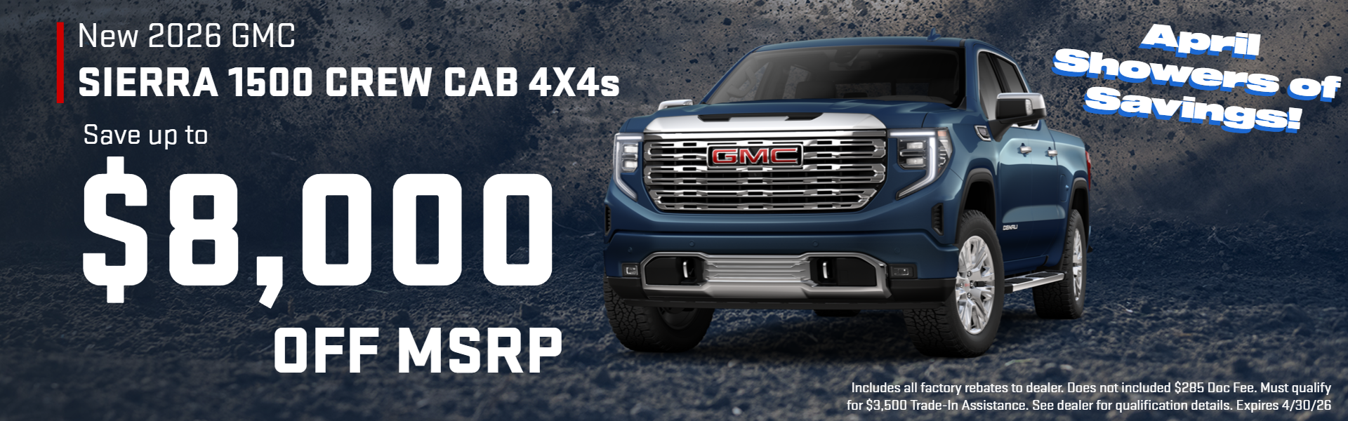 NEW SIERRA 1500 OFFERS FROM DENNY MENHOLT IN CODY, WY