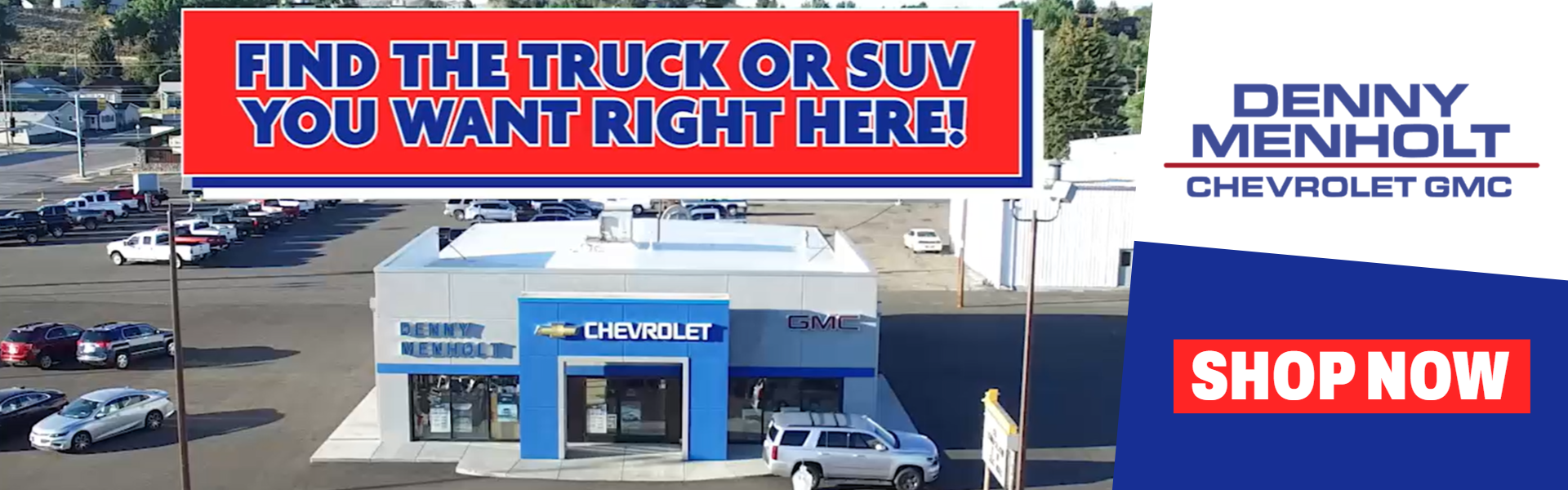 SHOP NEW CHEVROLET AND GMC AT DENNY MENHOLT IN CODY, WY